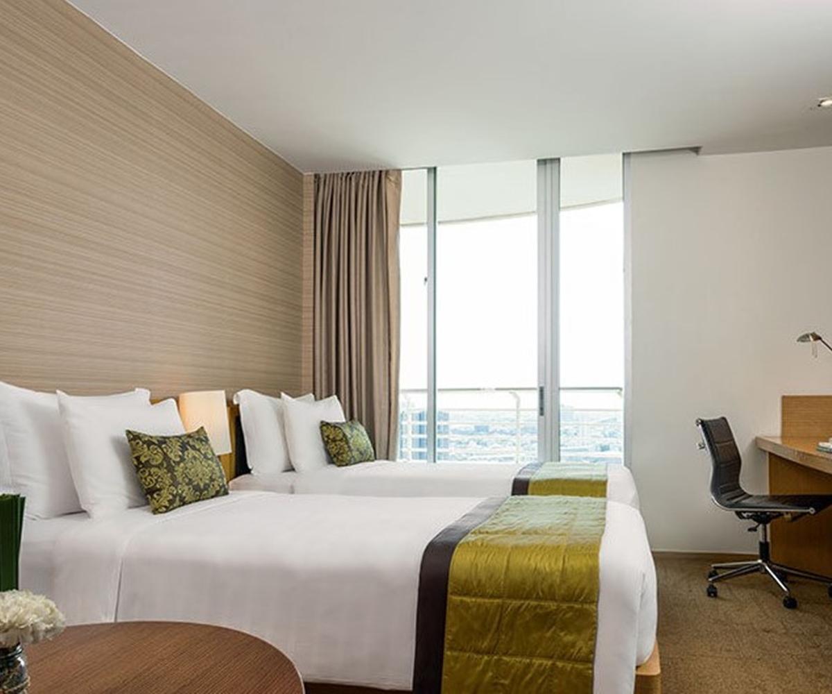 Oaks Bangkok Sathorn Aparthotel Bagian luar foto