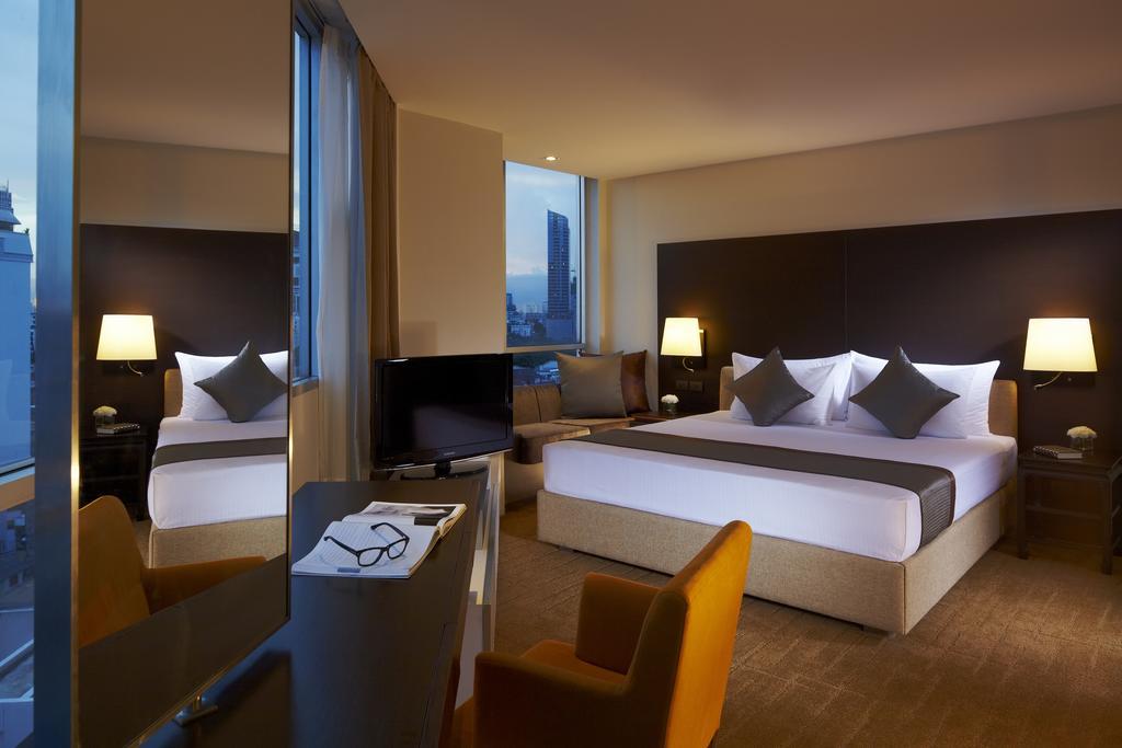 Oaks Bangkok Sathorn Aparthotel Bagian luar foto